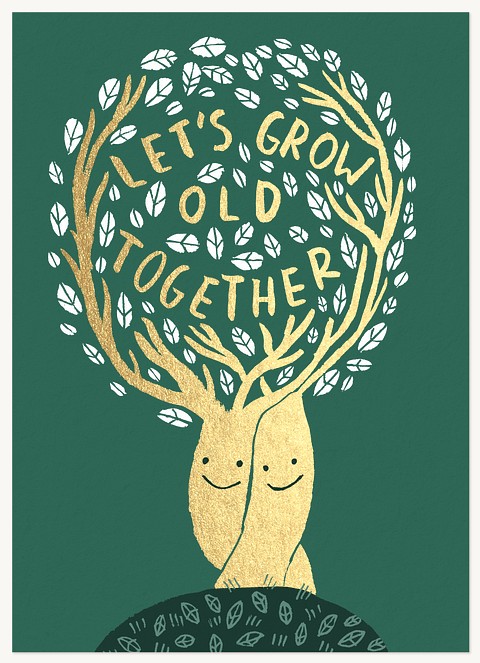 Grow Old Together Greeting Cards