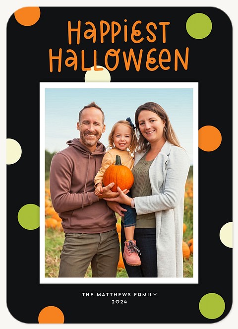 Spooky Dots Halloween Cards