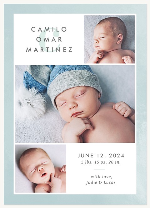 Sweet Moments Baby Announcements