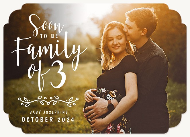 Growing Family Pregnancy Announcements