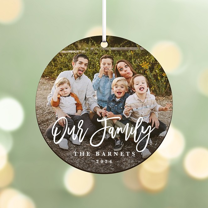 Family Bond Personalized Ornaments