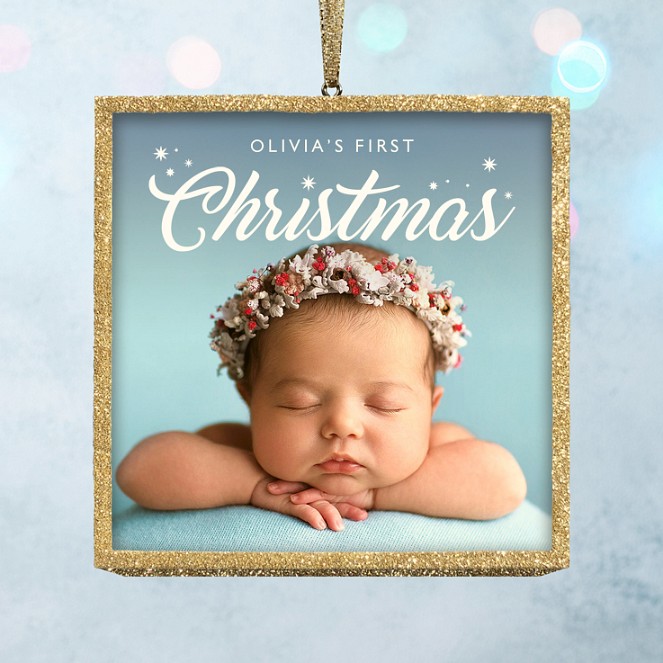 First Christmas Personalized Ornaments
