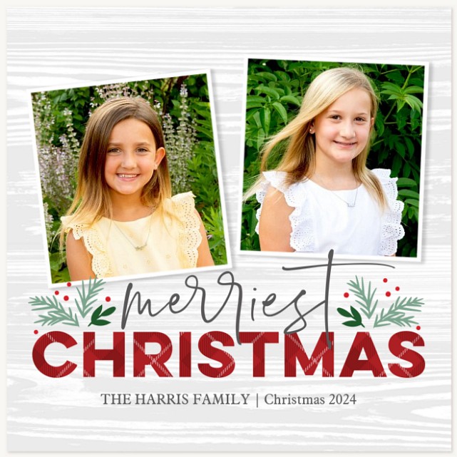 Festive Snaps Personalized Holiday Cards