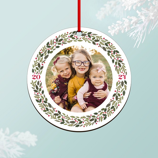 Festive Year Personalized Ornaments