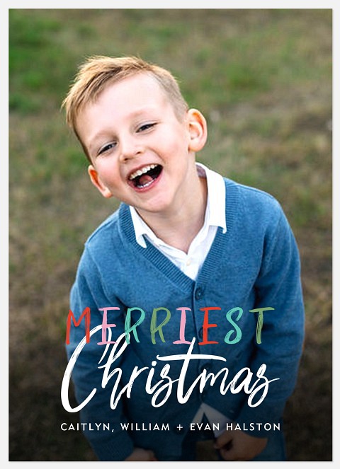 Festive Mix Holiday Photo Cards