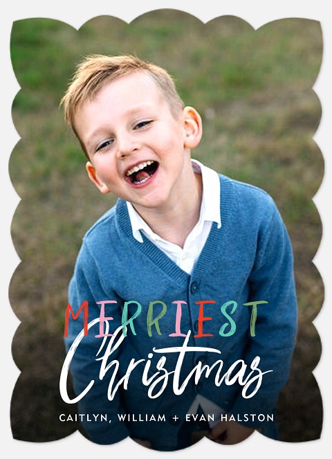 Festive Mix Holiday Photo Cards