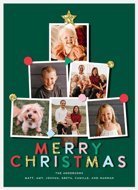 Whimsy Snapshots Holiday Photo Cards