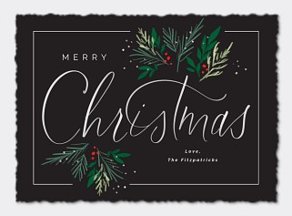 Mistletoe Card