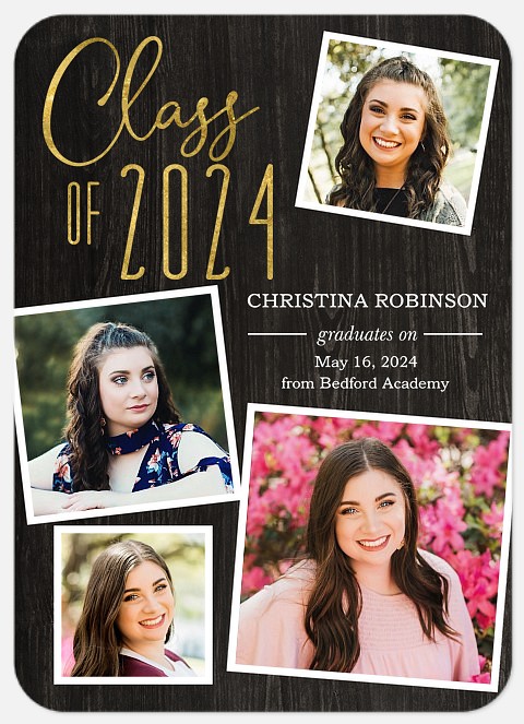 Golden Moments Graduation Cards