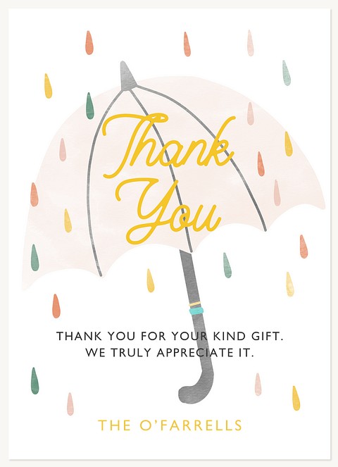 Sprinkles Thank You Cards 