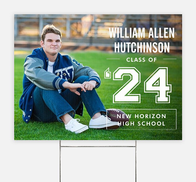 Varsity Overlay Graduation Yard Signs