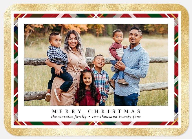 Luxe Traditions Holiday Photo Cards