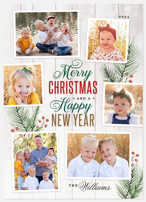 Farmhouse Cheer Holiday Photo Cards