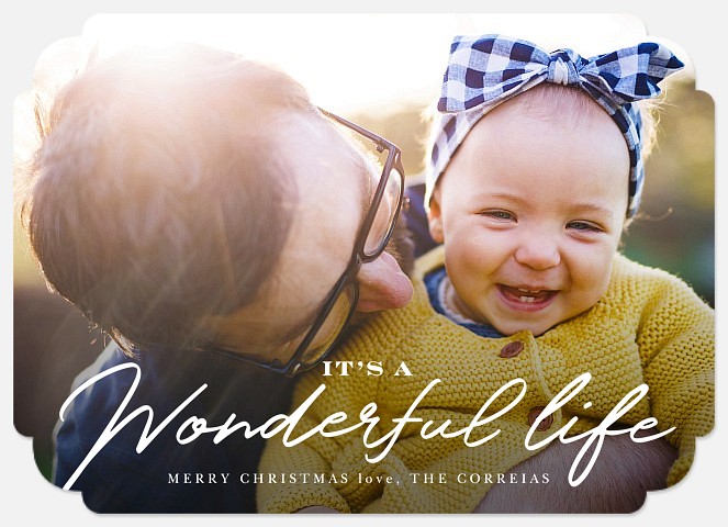 Wonderfully Simple Holiday Photo Cards