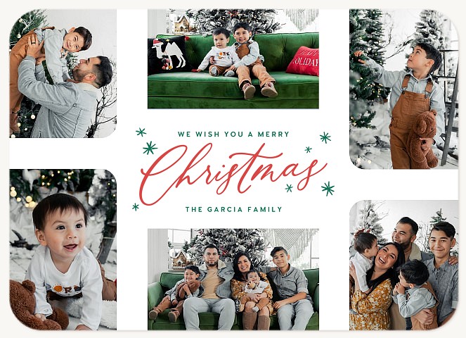 Starstruck Christmas Personalized Holiday Cards