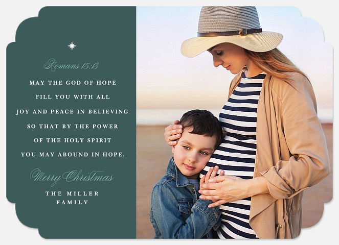 Holiday Prayer Holiday Photo Cards