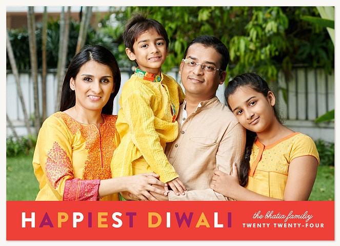 Happiest Diwali Diwali Holiday Cards