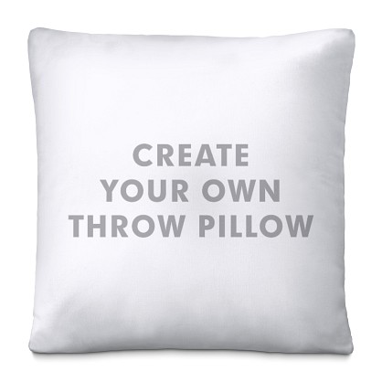 Create Your Own Throw Pillow