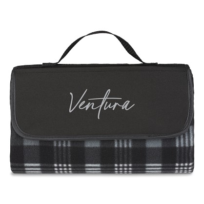 Modern Name Fleece Picnic Blanket