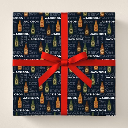 Ice Cold Wrapping Paper