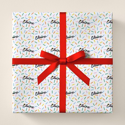 Colorful Sprinkles Wrapping Paper