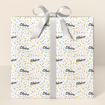 Colorful Sprinkles Wrapping Paper