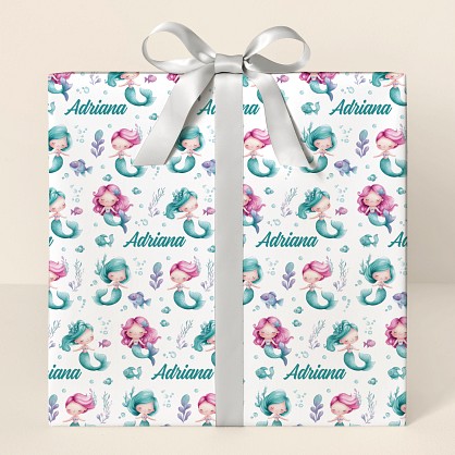 Magical Mermaids Wrapping Paper