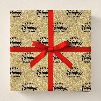 Dazzling Holiday Wrapping Paper