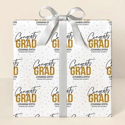 Congrats Grad Wrapping Paper
