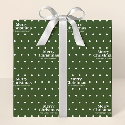 Dotted Spirit Wrapping Paper