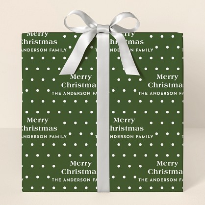 Dotted Spirit Wrapping Paper