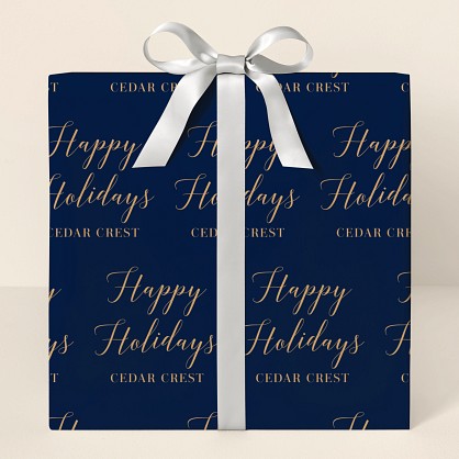 Happy Holidays Wrapping Paper