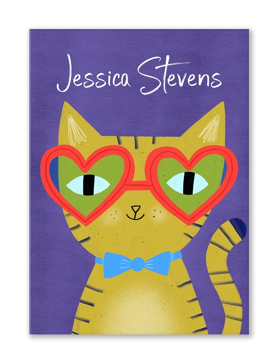 Cool Cat Custom Hardcover Journals