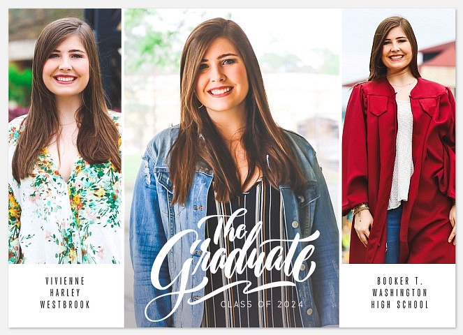 Grad Triptych Graduation Cards