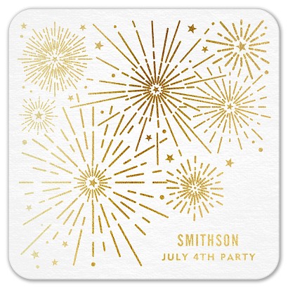 Fireworks Custom Coasters