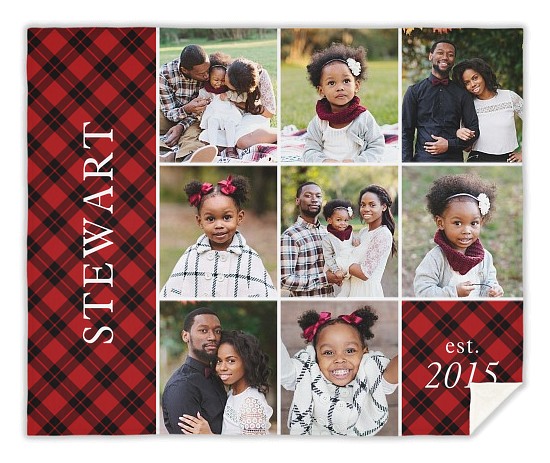 Family Flannel Custom Blankets