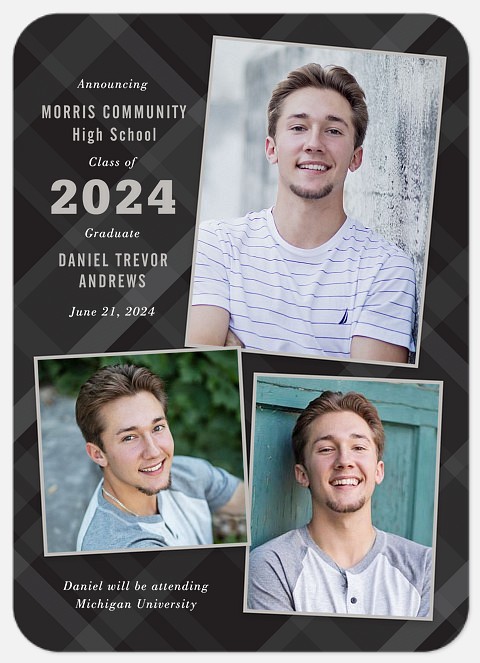 Gray Flannel Graduation Cards