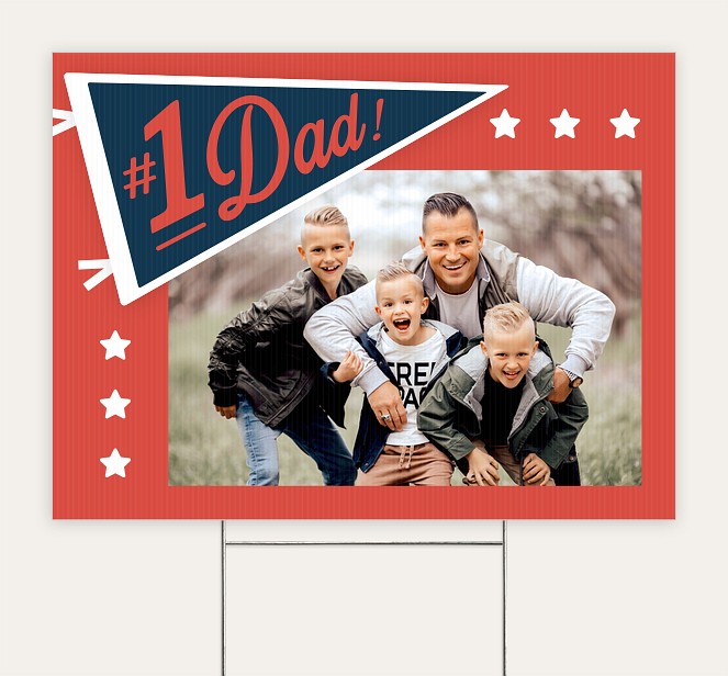  Dad Pennant Custom Yard Signs