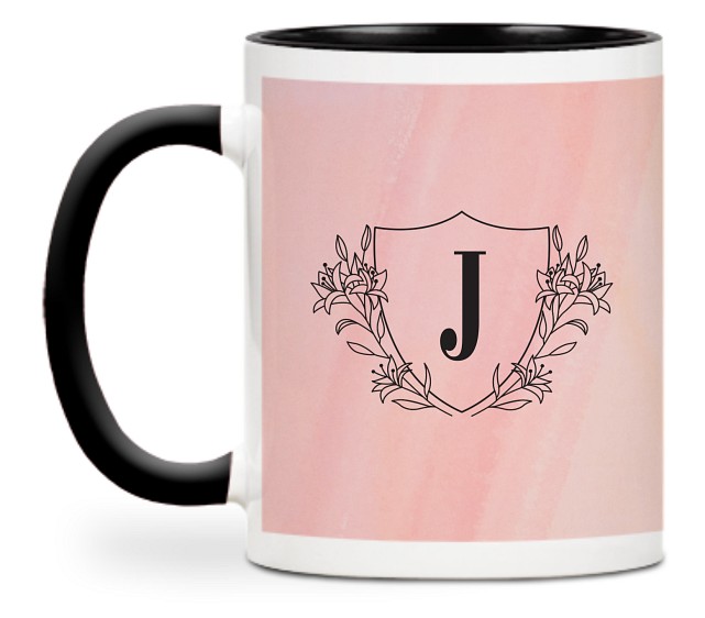 Lilly Monogram Custom Mugs