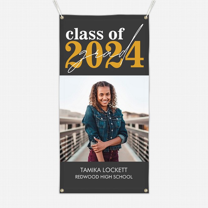 Bold Year Graduation Banners