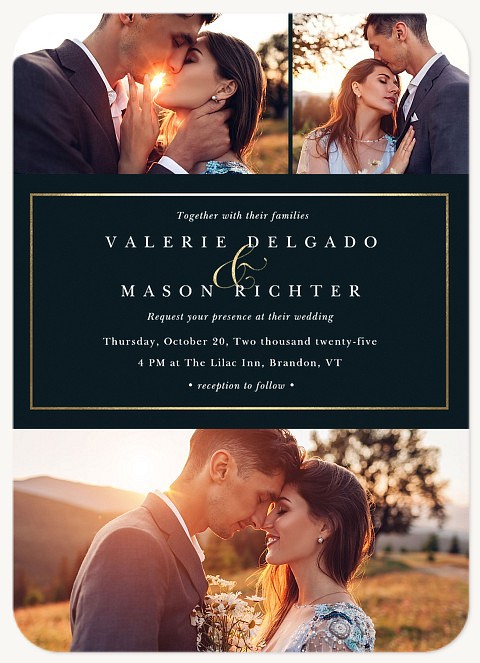 Traditional Style Wedding Invitations